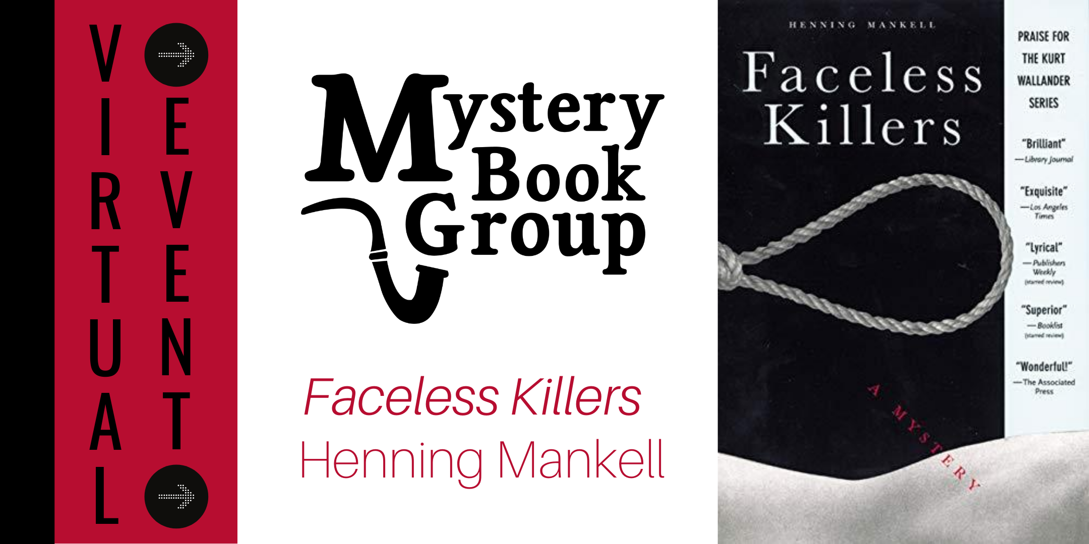 Mystery Book Group: Faceless Killers image