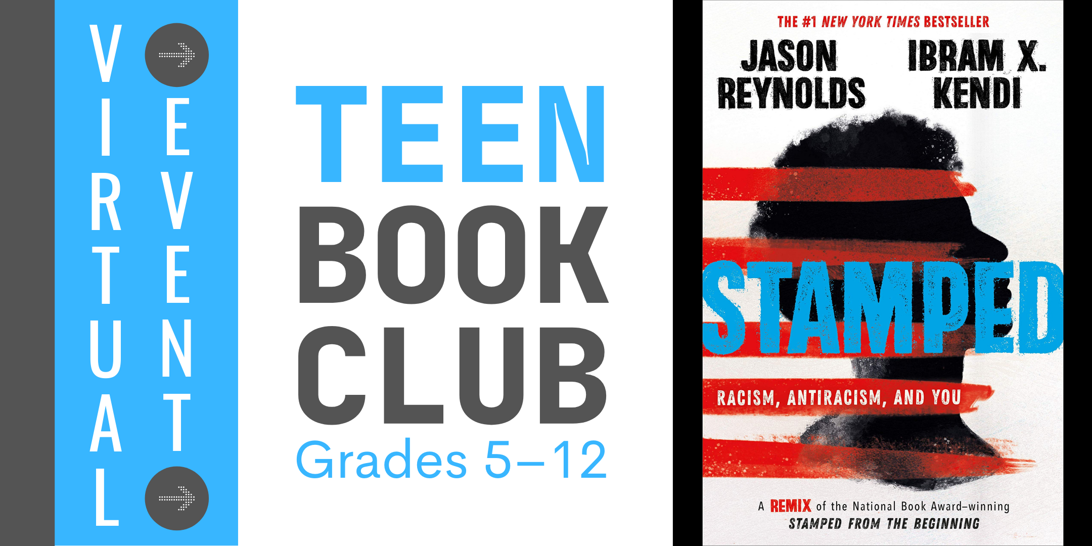 Teen Book Club: Stamped image