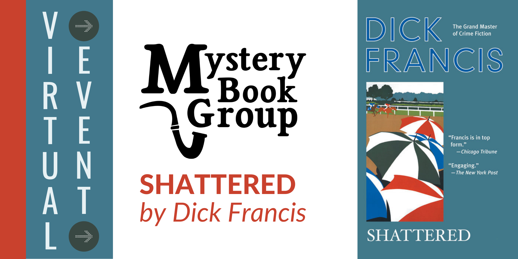 Mystery Book Group: Shattered image
