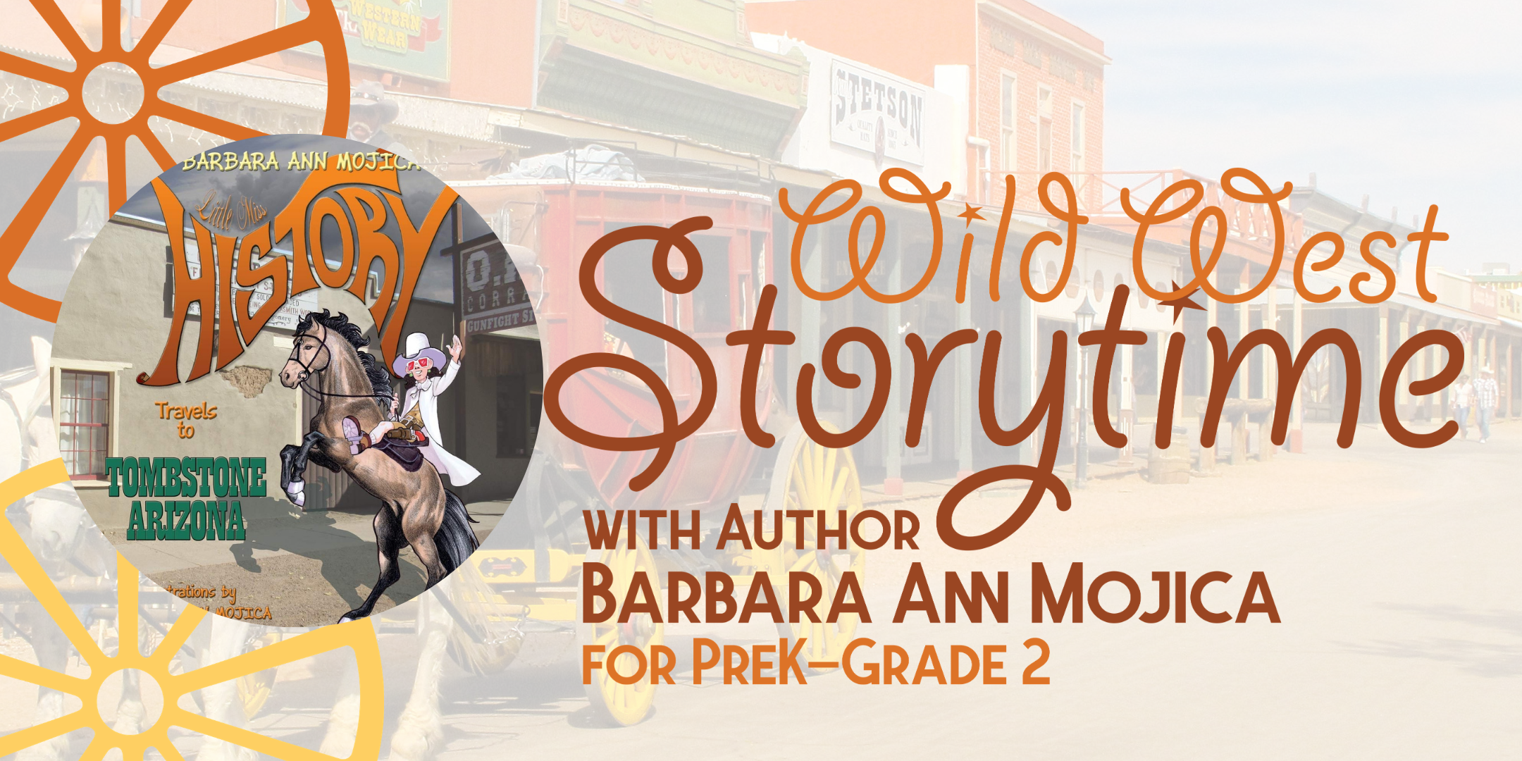 Wild West Storytime with Author Barbara Ann Mojica image