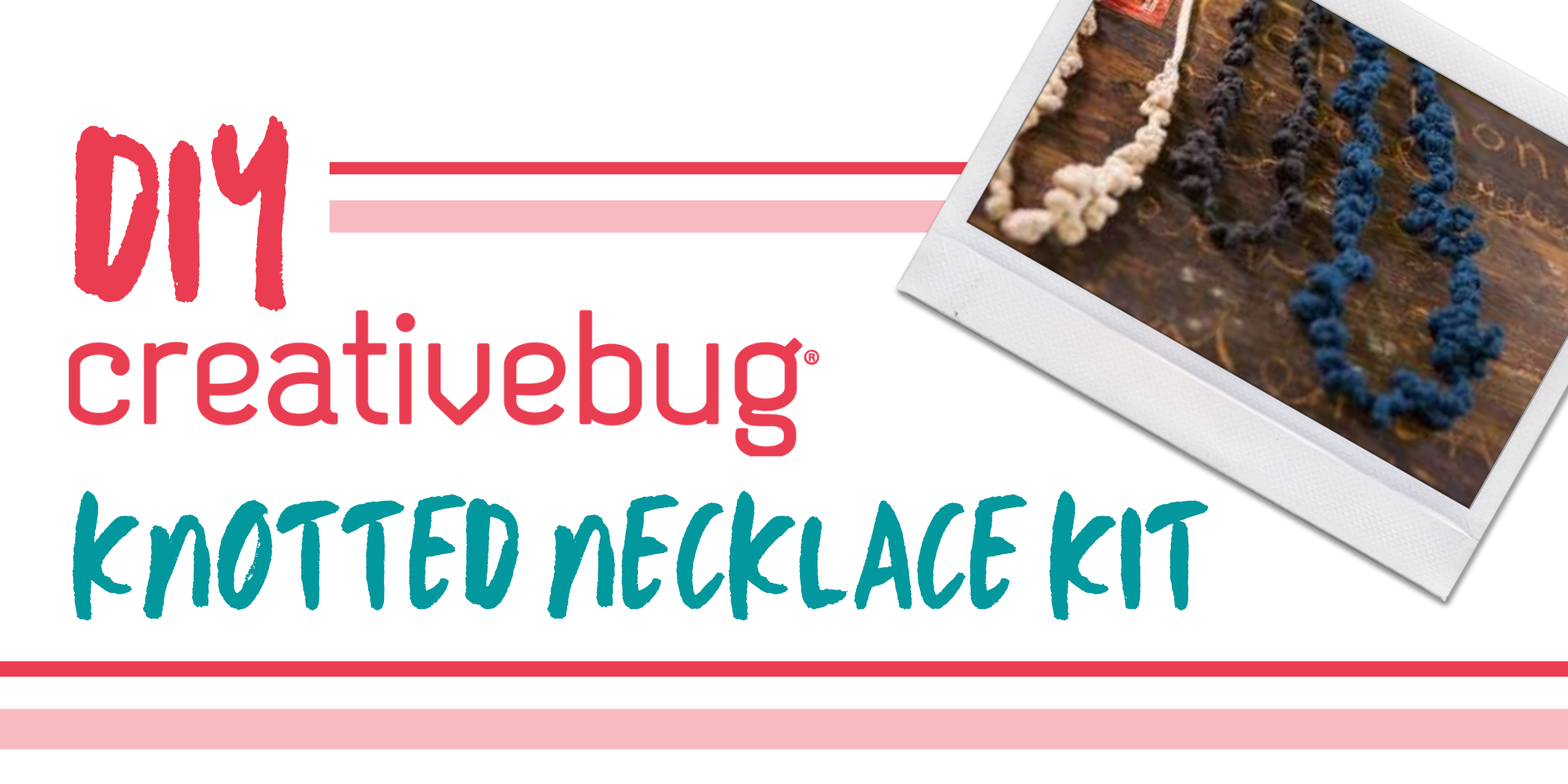 DIY Creativebug Knotted Necklace image
