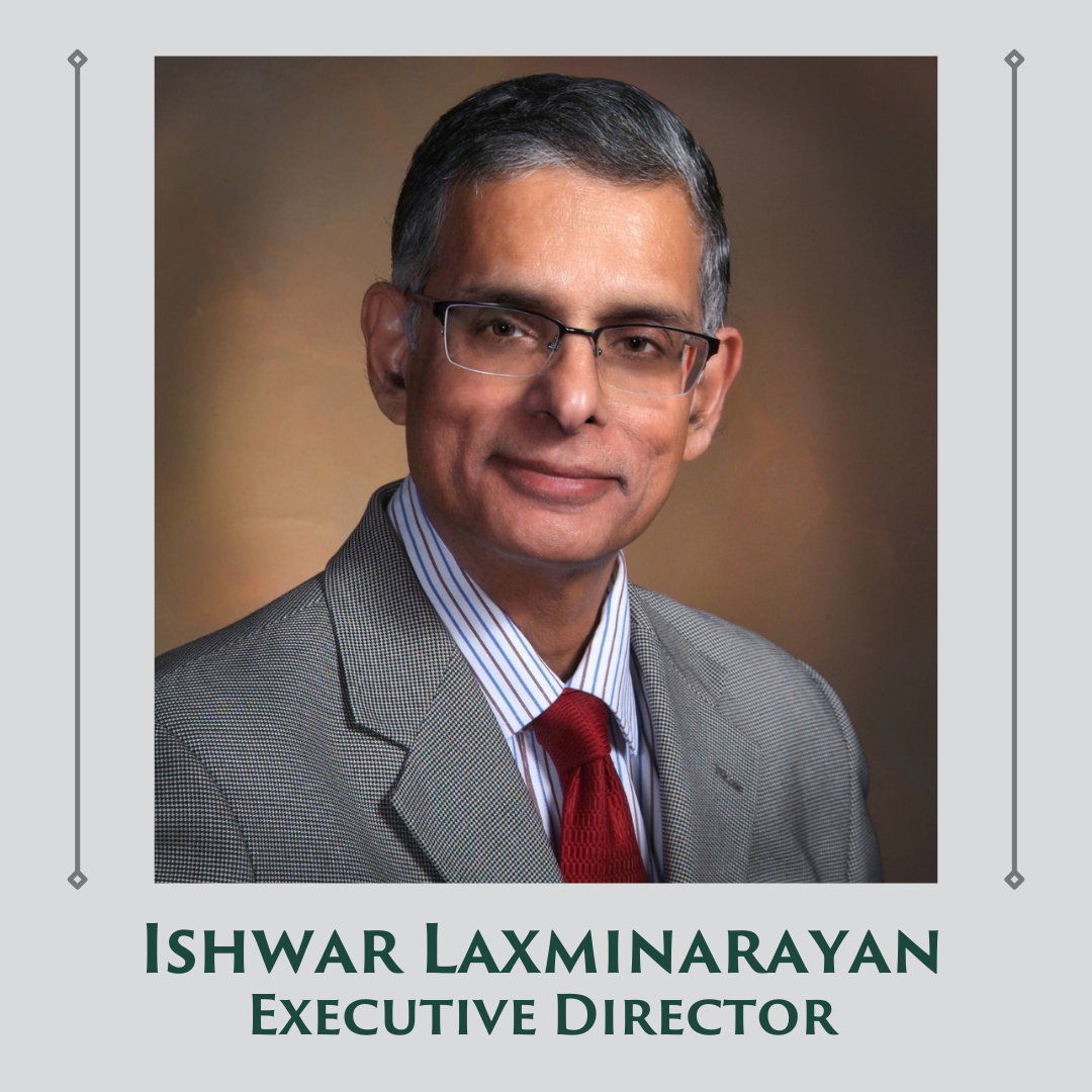 image of "Ishwar Laxminarayan, Executive Director"