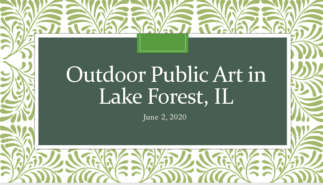 Outdoor Public Art in Lake Forest, IL