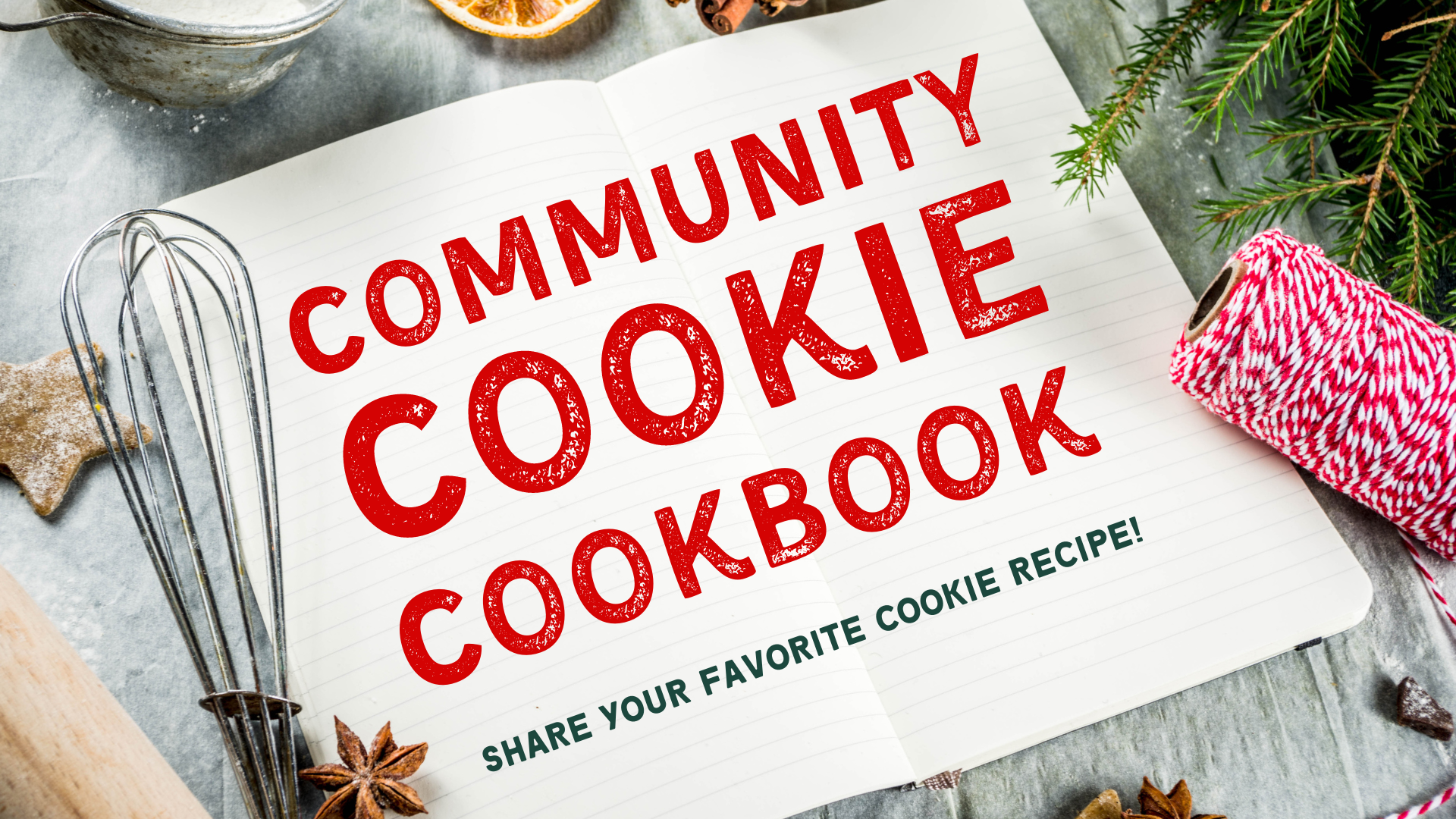 Community Cookie Cookbook: Share your favorite cookie recipe with us!