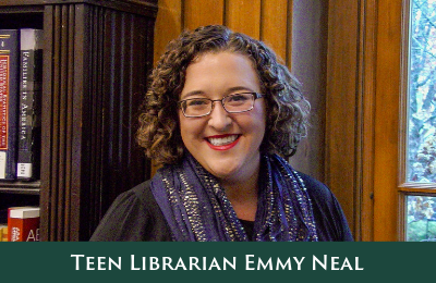 Lake Forest Library Teen Librarian Emmy Neal
