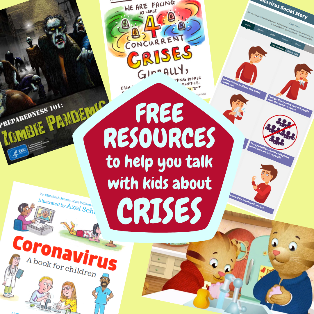 Resources to talk with kids about crises