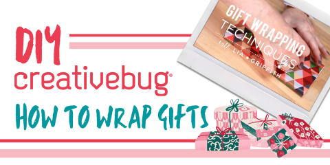 DIY Creativebug How to Wrap Gifts image