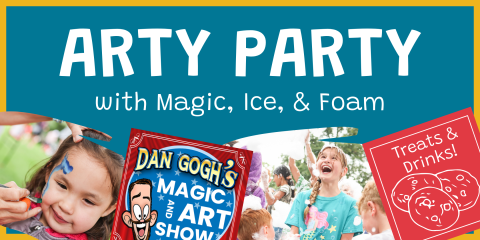 image of "Arty Party with Magic, Ice, & Foam"
