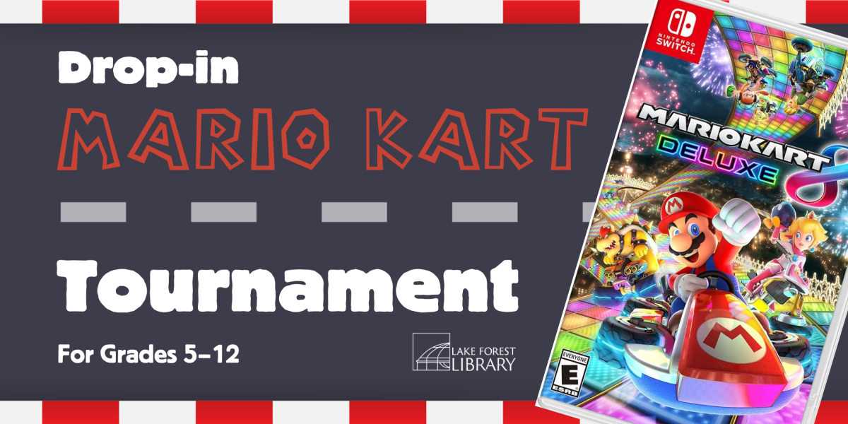 image of "Drop-in Mario Kart Tournament for Grades 5–12"