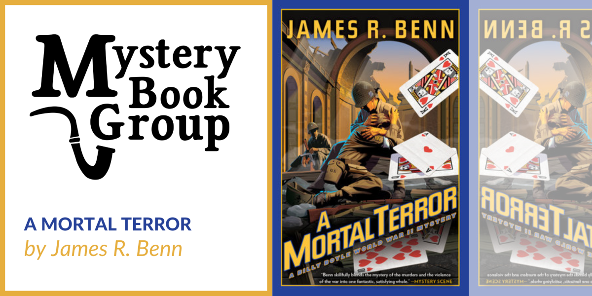 image of "Mystery Book Group: A Mortal Terror"