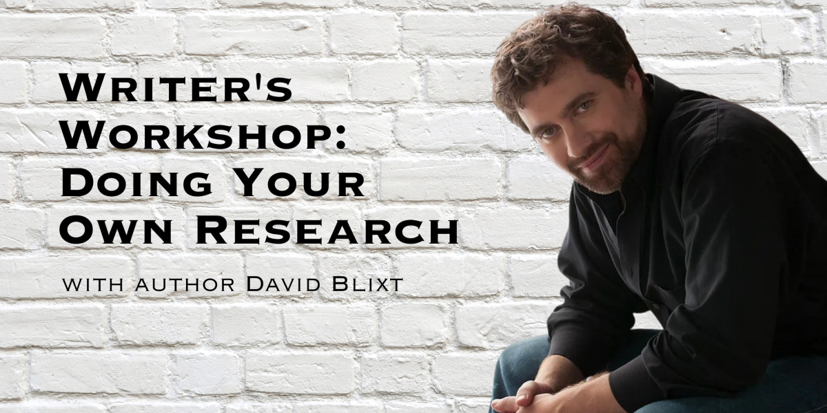 image of "Writer's Workshop: Doing Your Own Research"