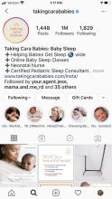 Taking Cara Babies instagram